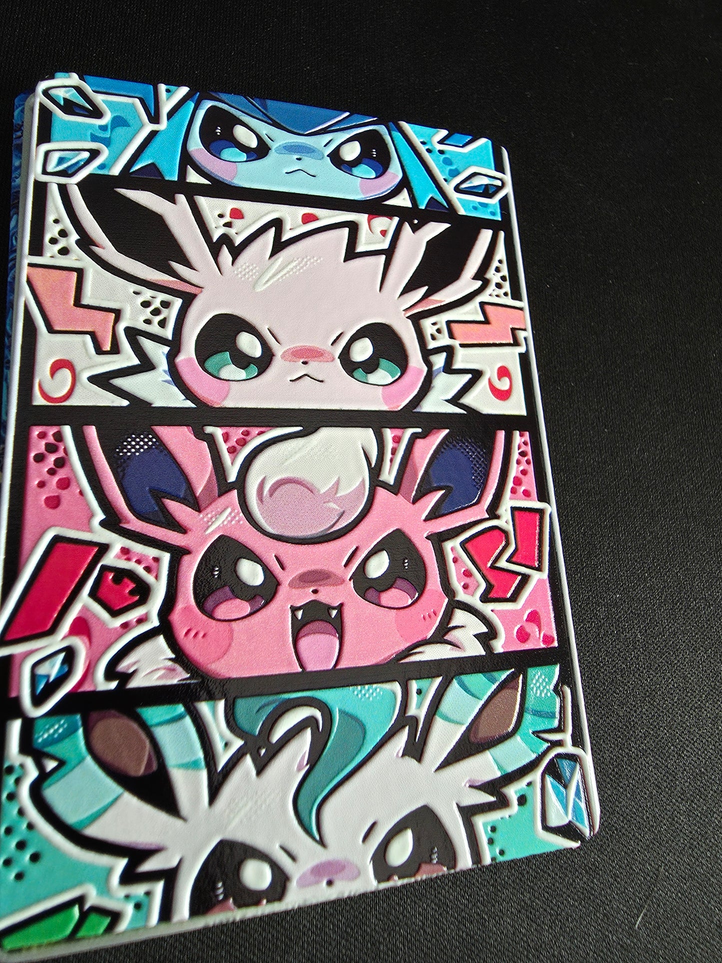 Eevee evolutions 3D UV Printed Card