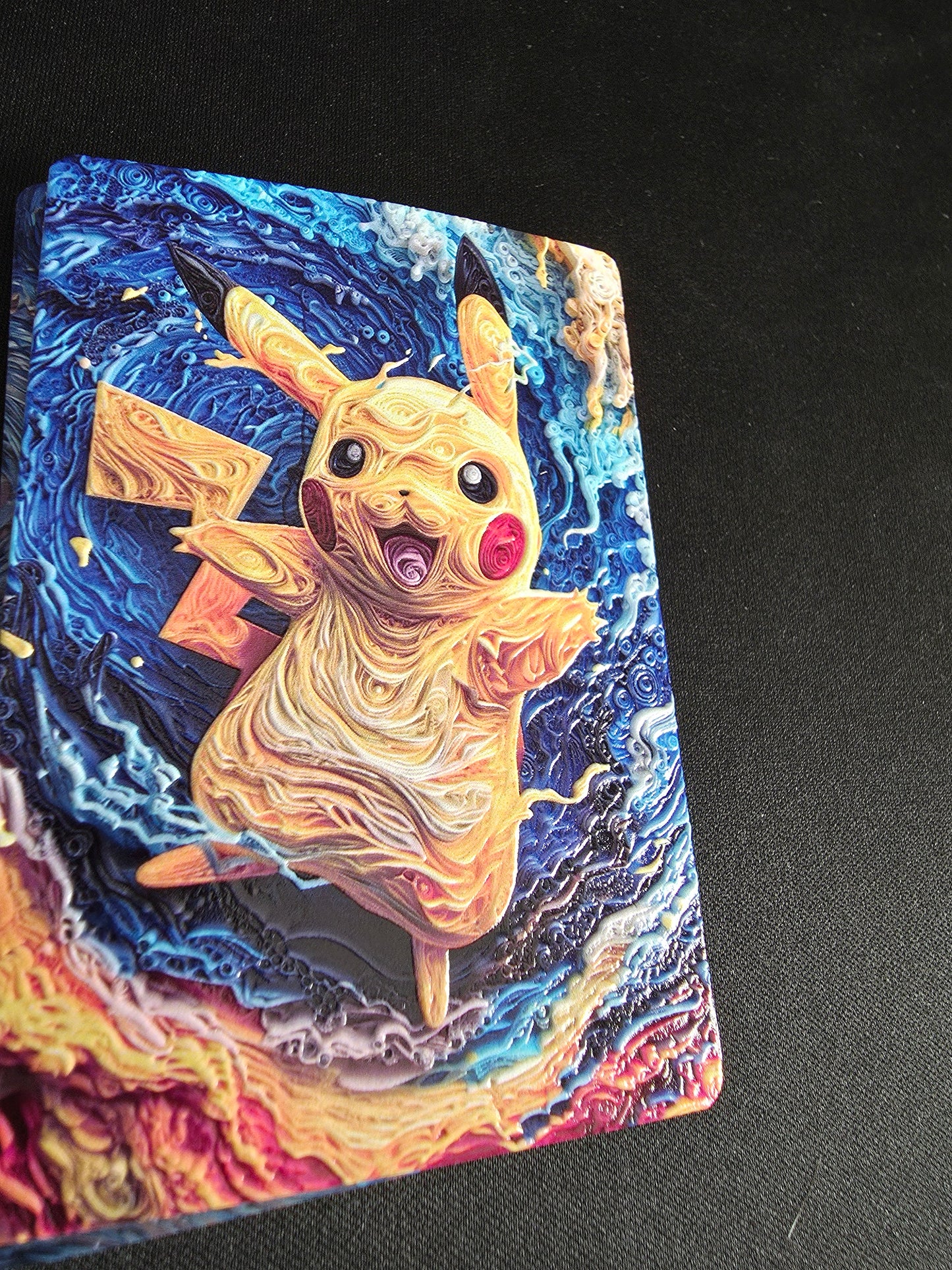 Liquid Pikachu 3D UV Printed Card
