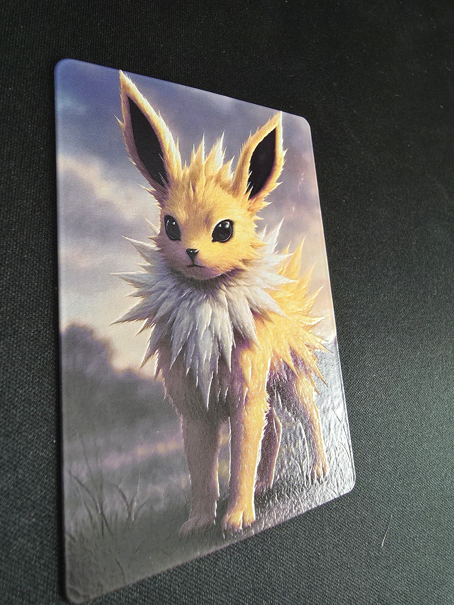 Jolteon Realistic 3D UV Printed Card